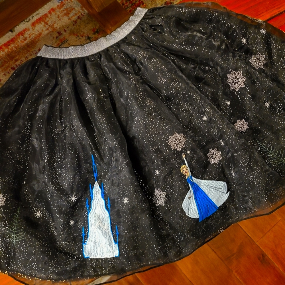 LIKE NEW Hanna Andersson Disney Frozen Tutu Skirt - 6/7  (120cm)